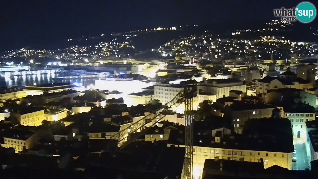 Web kamera Trst – pogled sa svetišta Monte Grisa