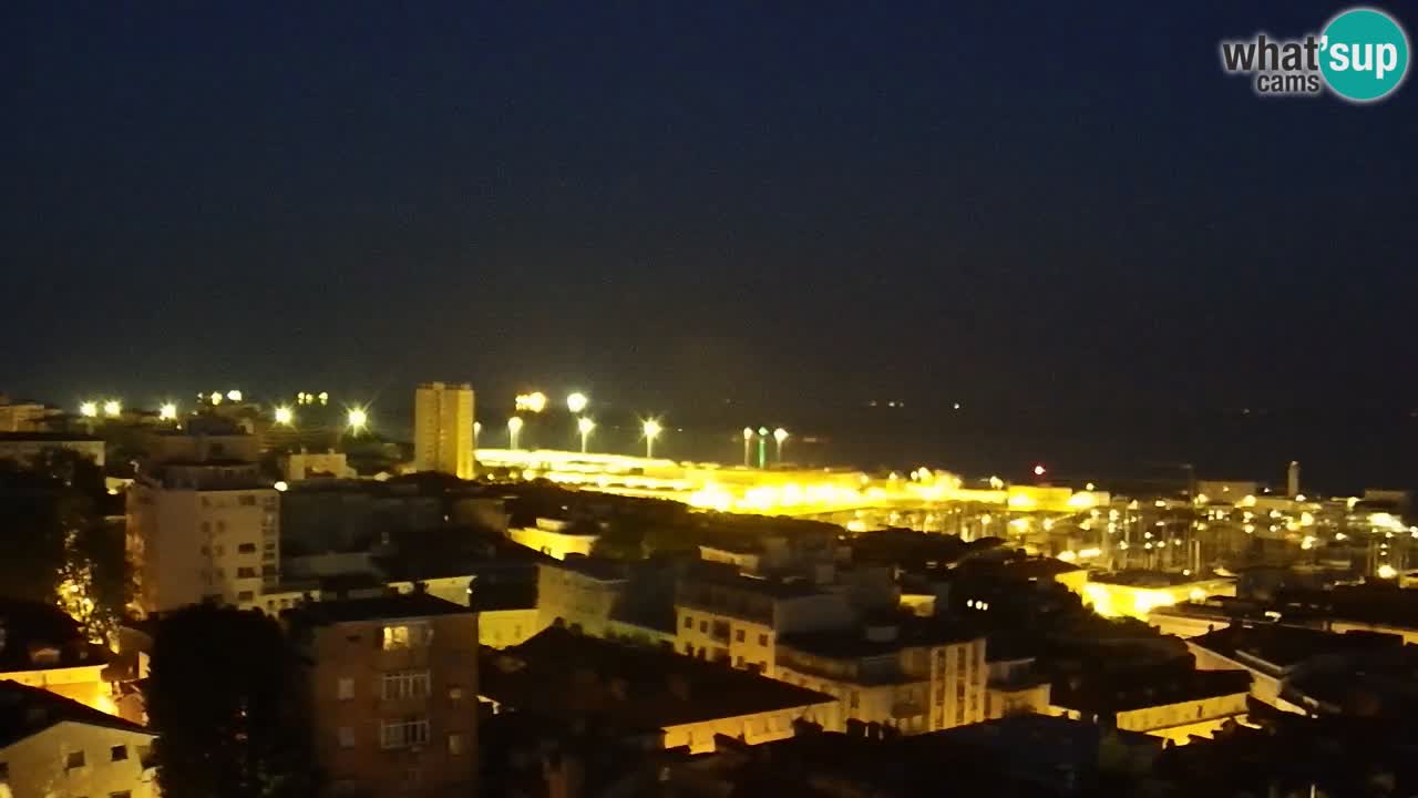 Webcam Trieste –  Vista desde el santuario Monte Grisa