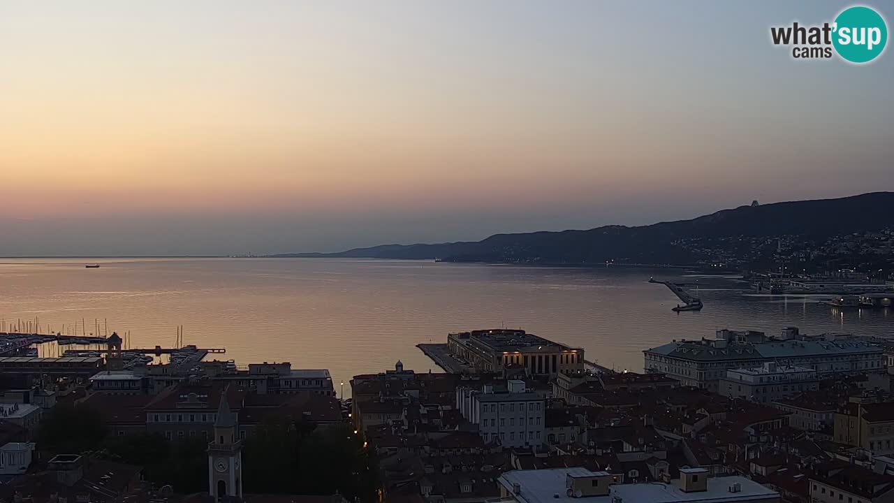 Web kamera Trst – pogled sa svetišta Monte Grisa