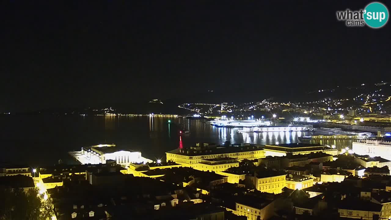 Web kamera Trst – pogled sa svetišta Monte Grisa