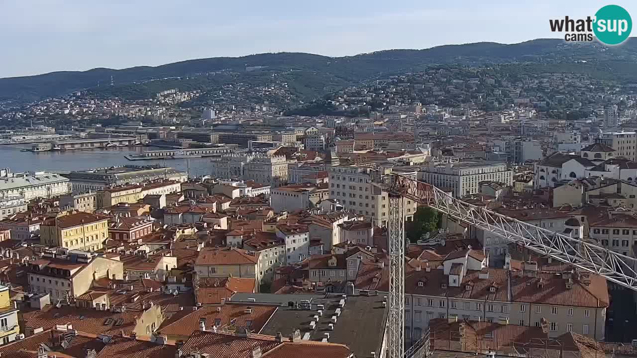 Web kamera Trst – pogled sa svetišta Monte Grisa