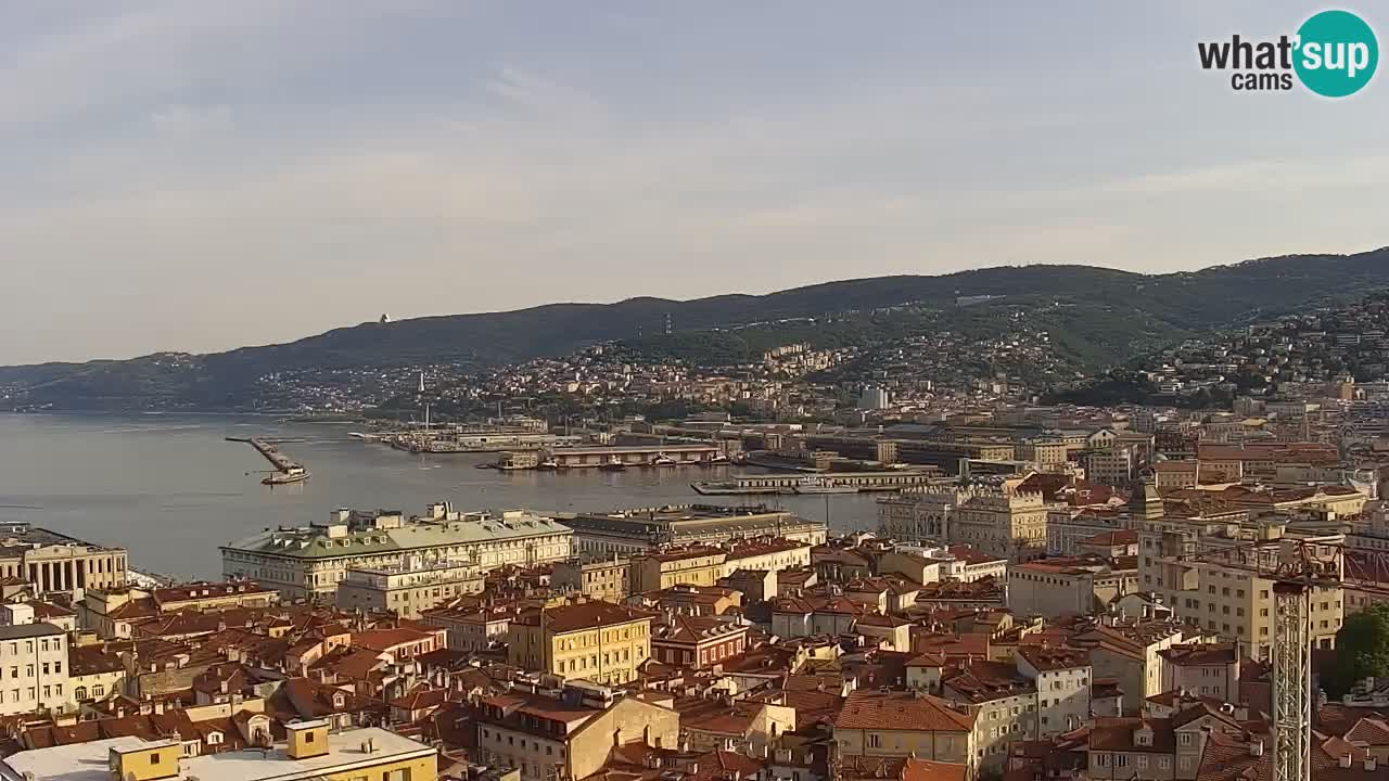 Webcam Trieste – Vue du sanctuaire Monte Grisa