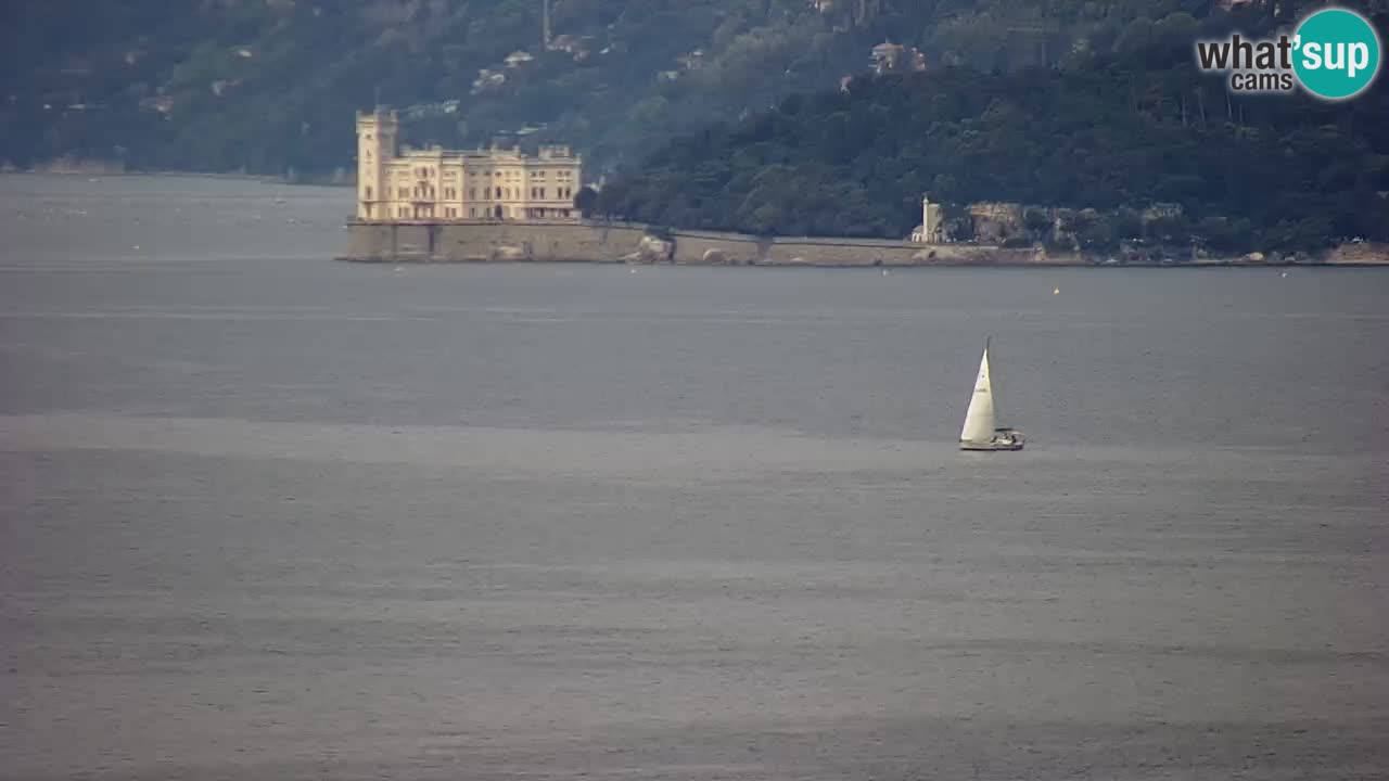 Webcam Trieste – Vue du sanctuaire Monte Grisa