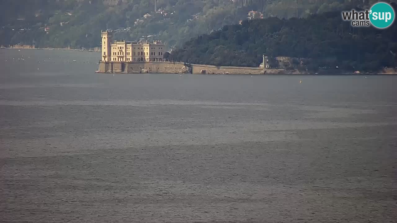 Webcam Trieste –  Vista desde el santuario Monte Grisa