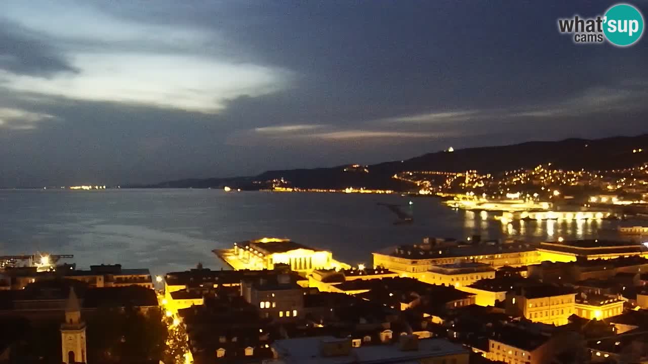 Webcam Trieste – Vue du sanctuaire Monte Grisa