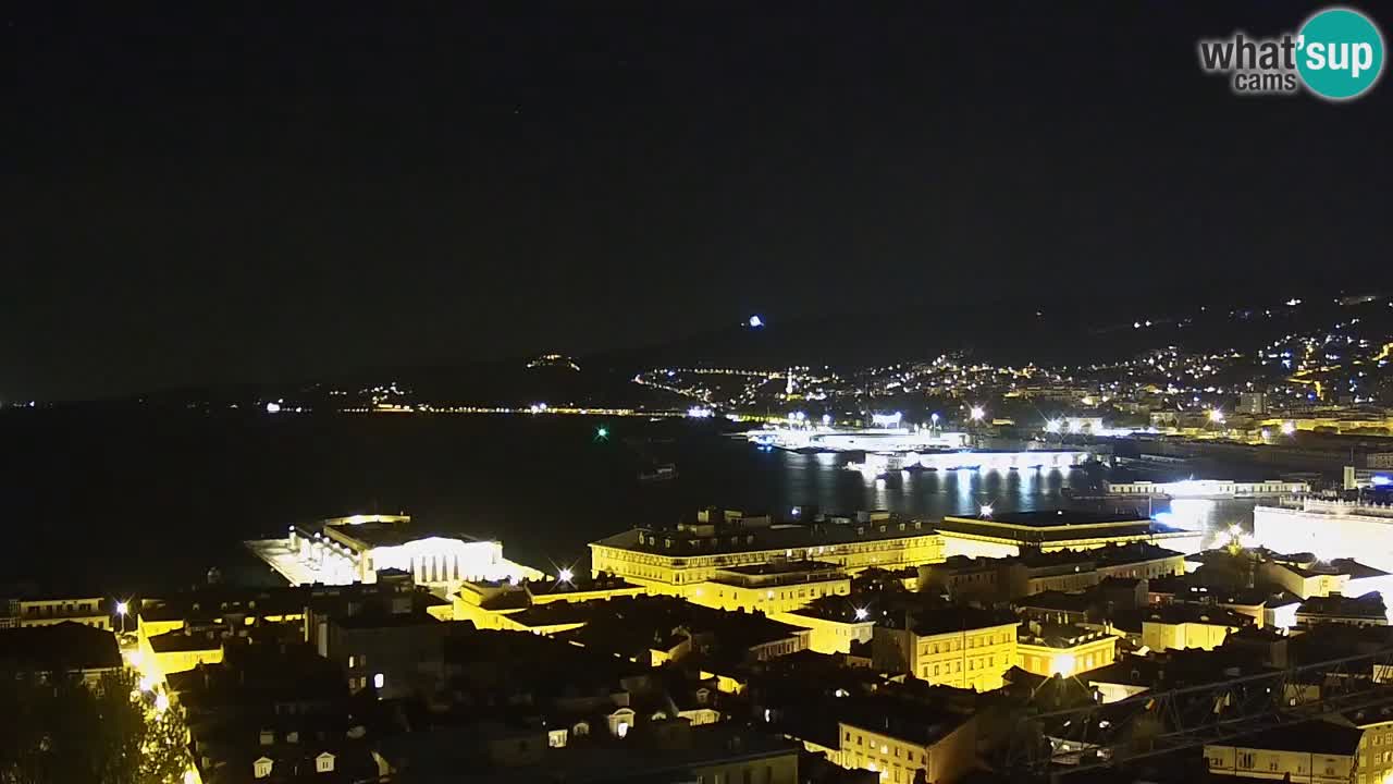 Webcam Trieste – Vue du sanctuaire Monte Grisa