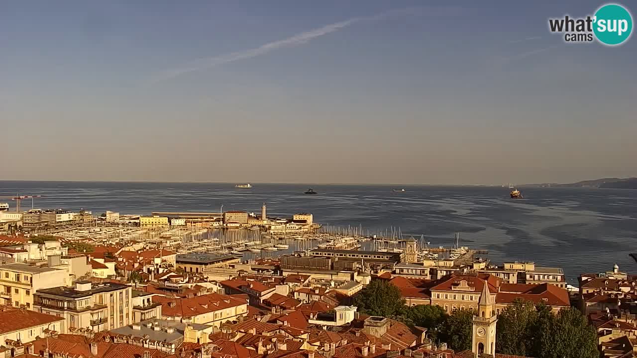 Webcam Trieste – Panorama dal Santuario Monte Grisa