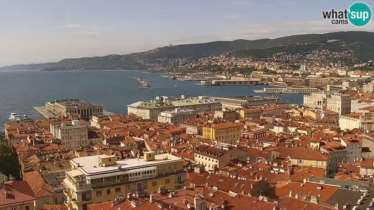 Webcam Trieste – Vue du sanctuaire Monte Grisa