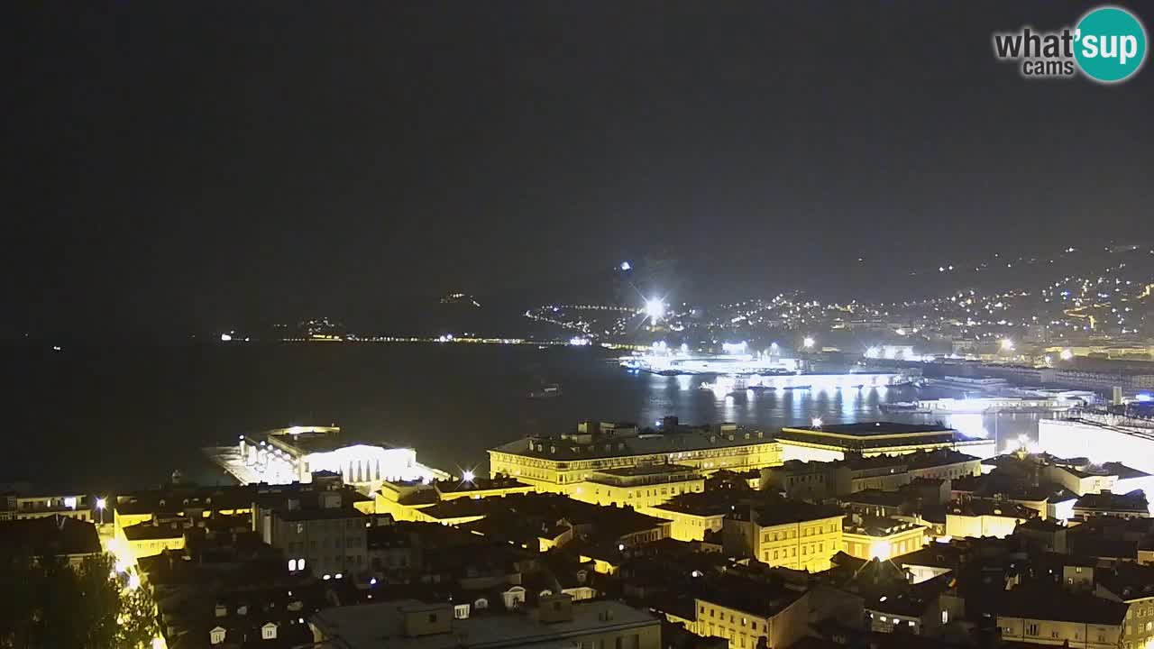Web kamera Trst – pogled sa svetišta Monte Grisa