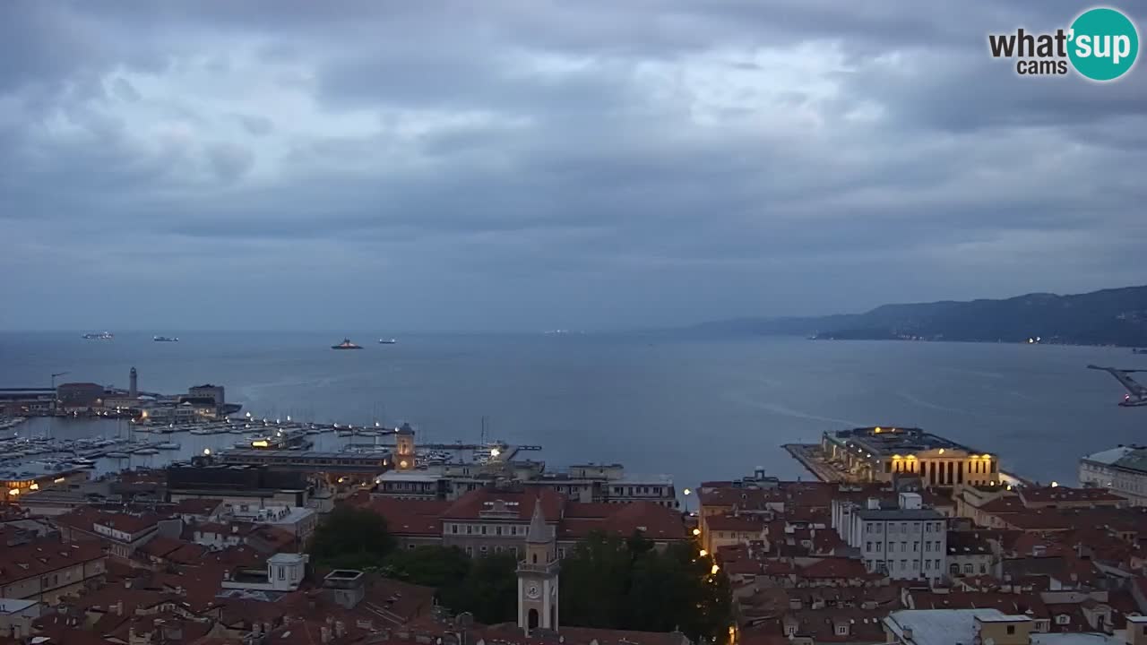 Webcam Trieste – Vue du sanctuaire Monte Grisa