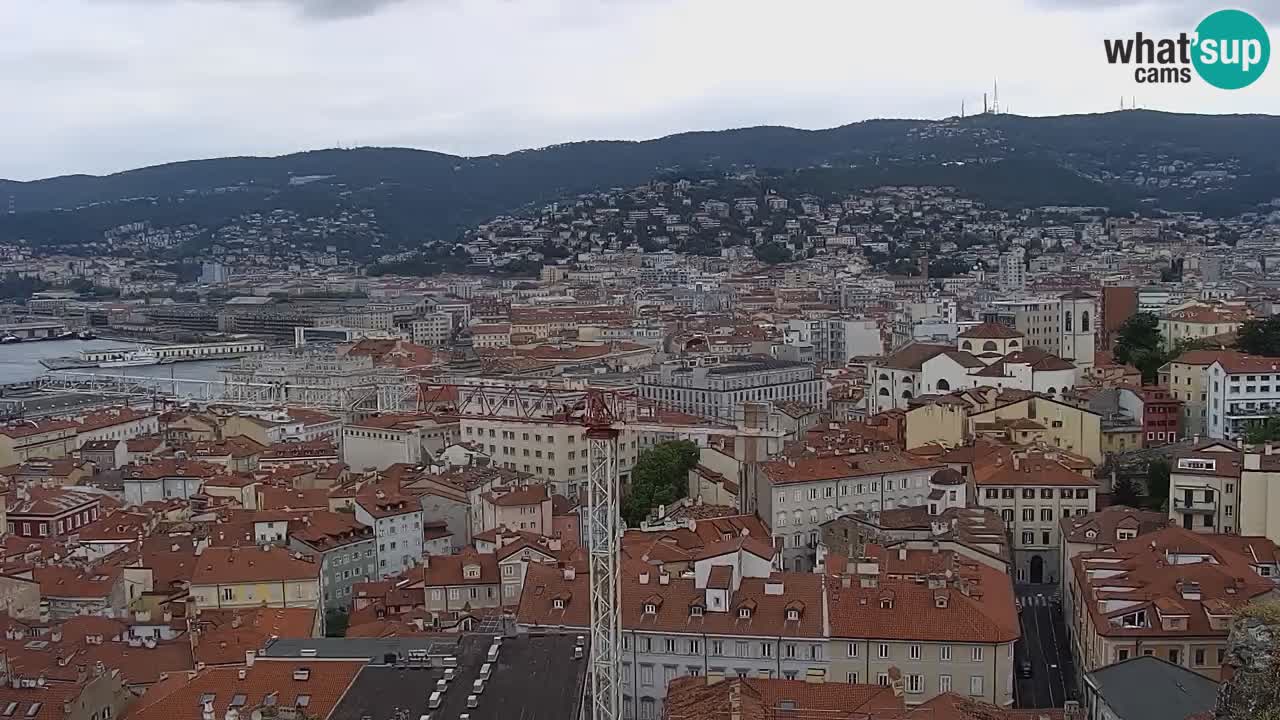 Webcam Trieste – Vue du sanctuaire Monte Grisa