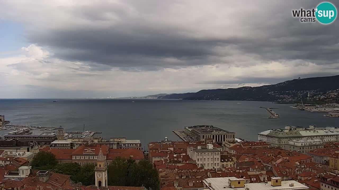 Webcam Trieste – Panorama dal Santuario Monte Grisa
