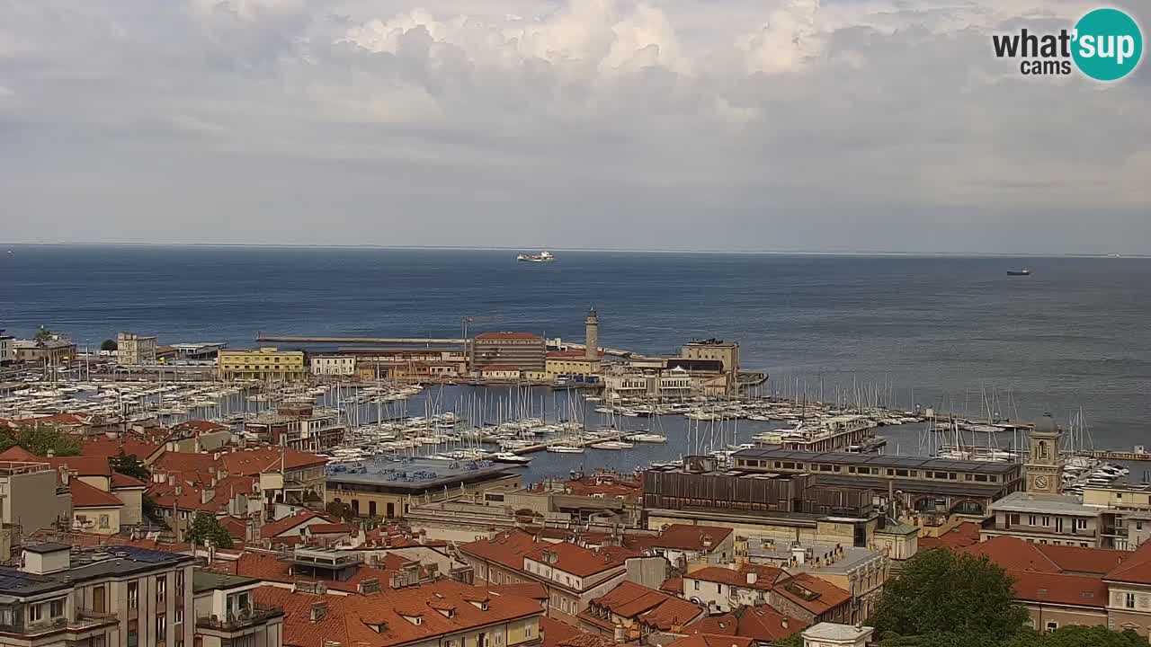 Webcam Trieste –  Vista desde el santuario Monte Grisa