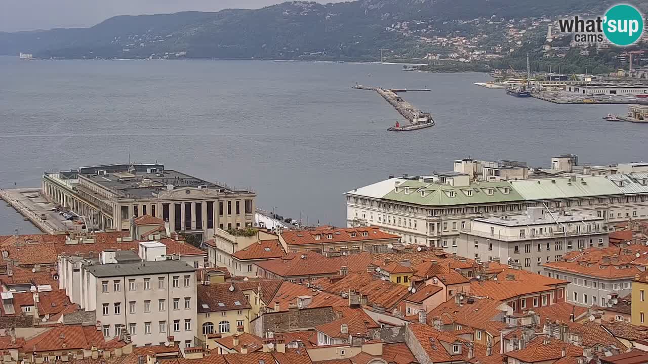 Web kamera Trst – pogled sa svetišta Monte Grisa
