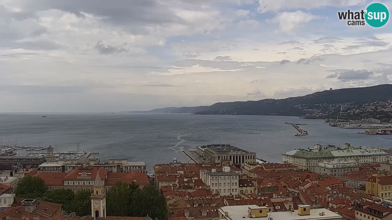 Webcam Trieste –  Vista desde el santuario Monte Grisa