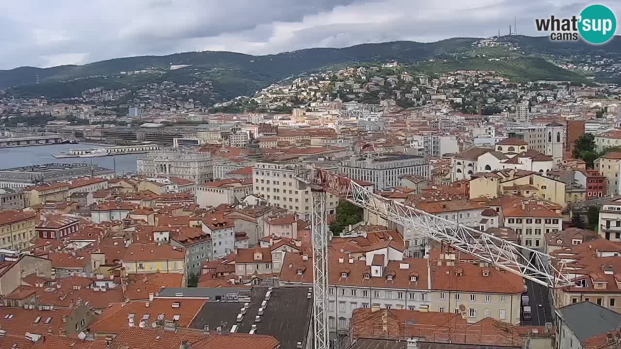 Web kamera Trst – pogled sa svetišta Monte Grisa