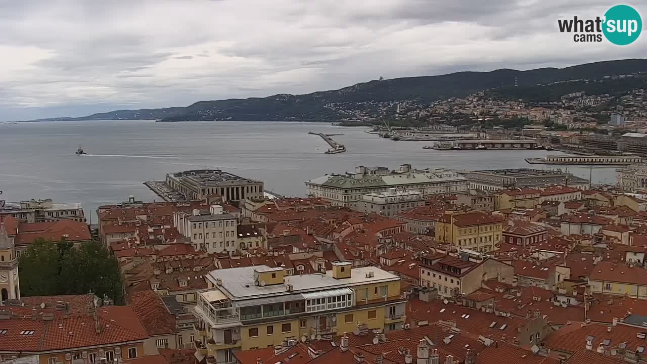 Webcam Trieste – Panorama dal Santuario Monte Grisa