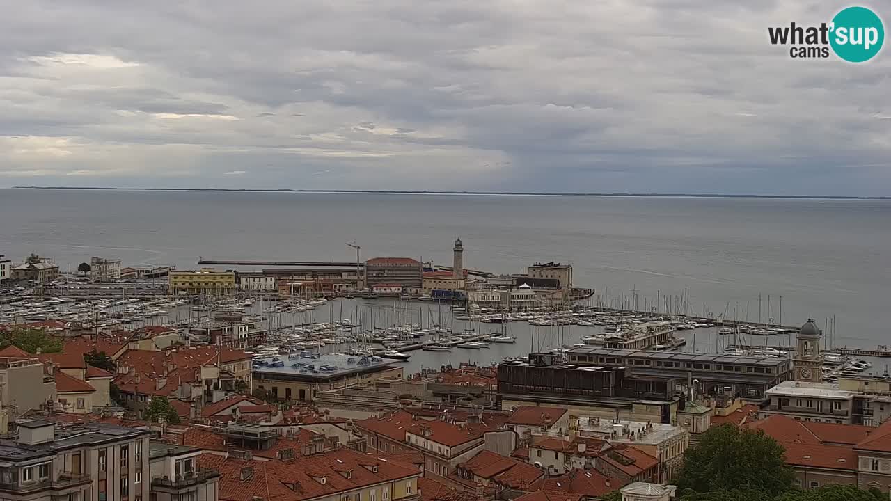 Webcam Trieste – Vue du sanctuaire Monte Grisa