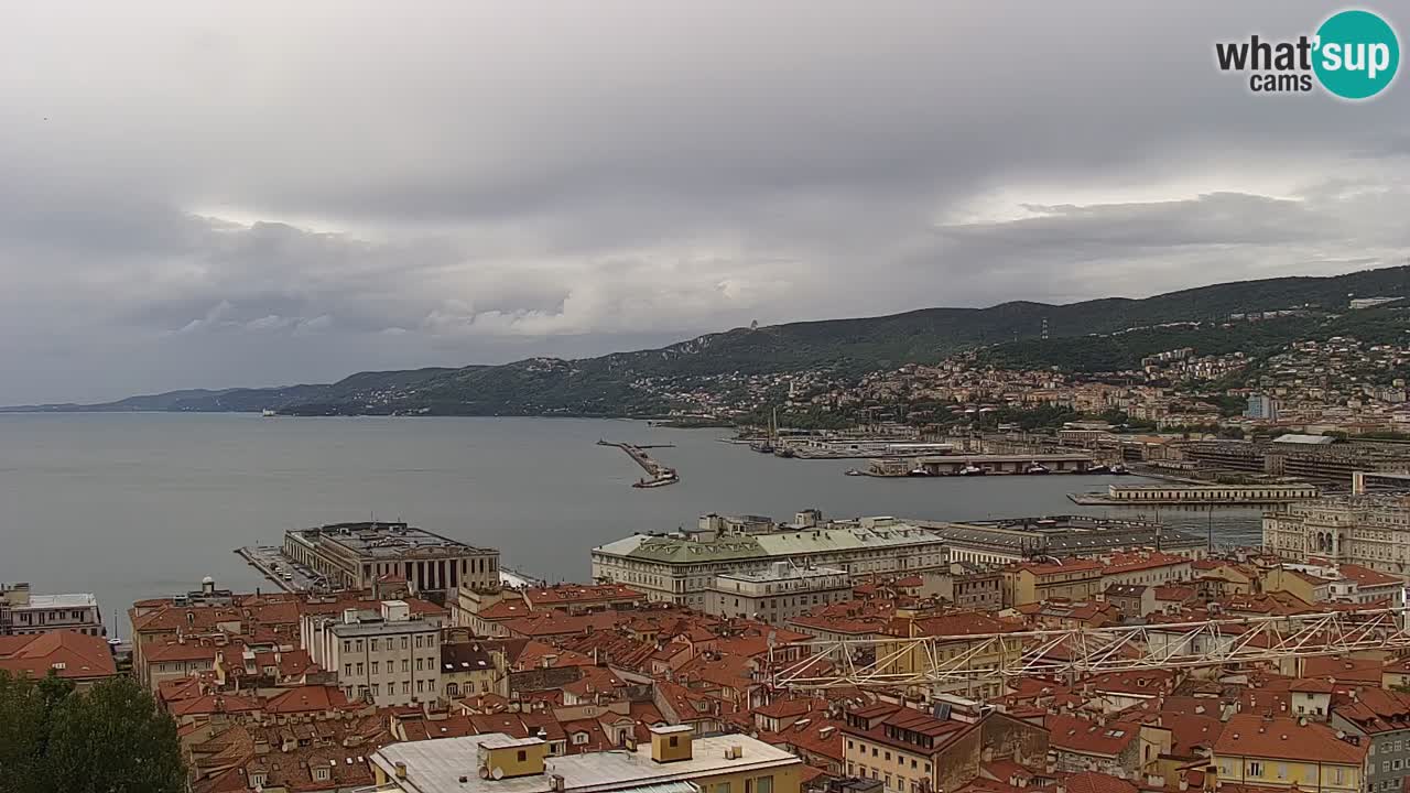 Webcam Trieste – Vue du sanctuaire Monte Grisa