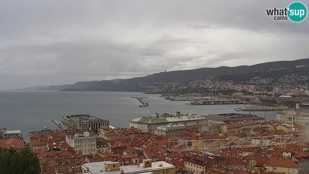 Web kamera Trst – pogled sa svetišta Monte Grisa