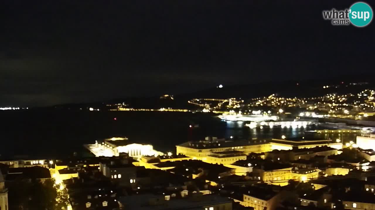Webcam Trieste – Panorama dal Santuario Monte Grisa