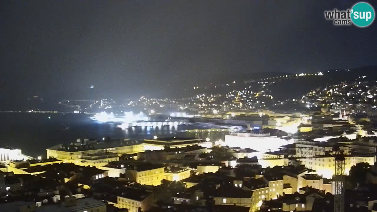 Webcam Trieste – Vue du sanctuaire Monte Grisa
