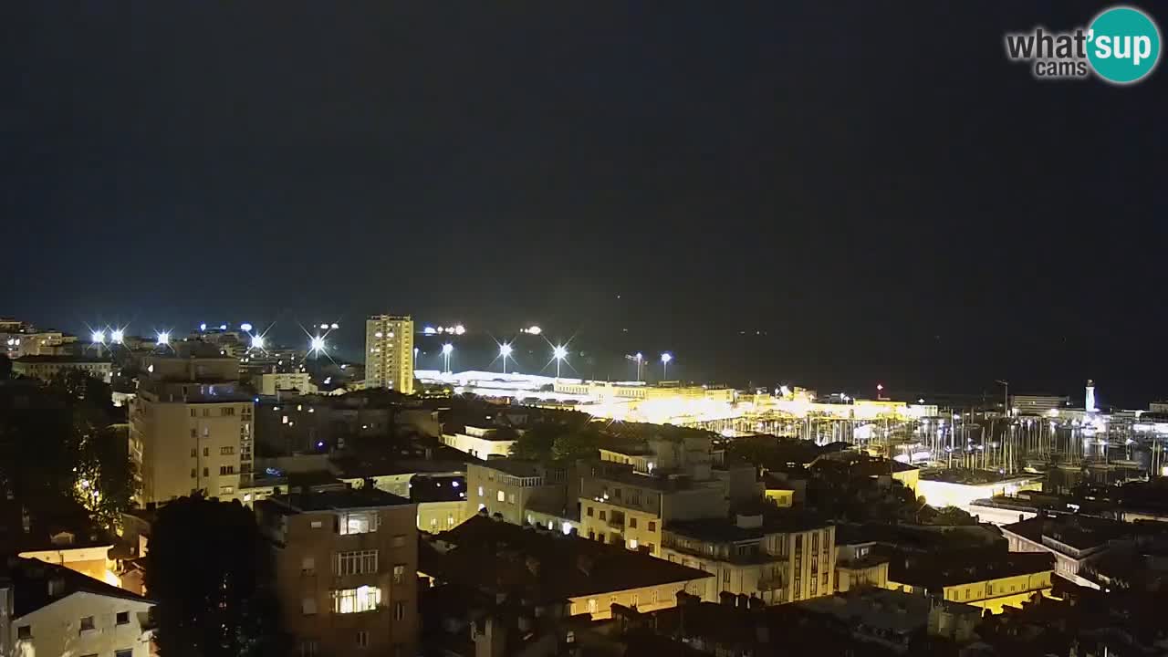 Web kamera Trst – pogled sa svetišta Monte Grisa