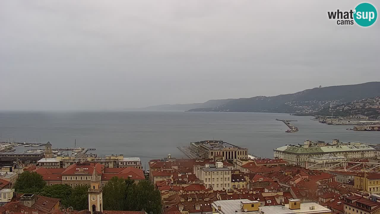 Web kamera Trst – pogled sa svetišta Monte Grisa