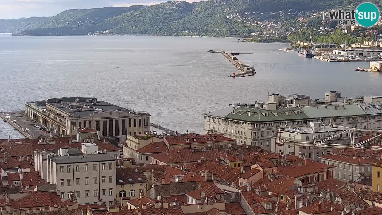 Webcam Trieste – Vue du sanctuaire Monte Grisa