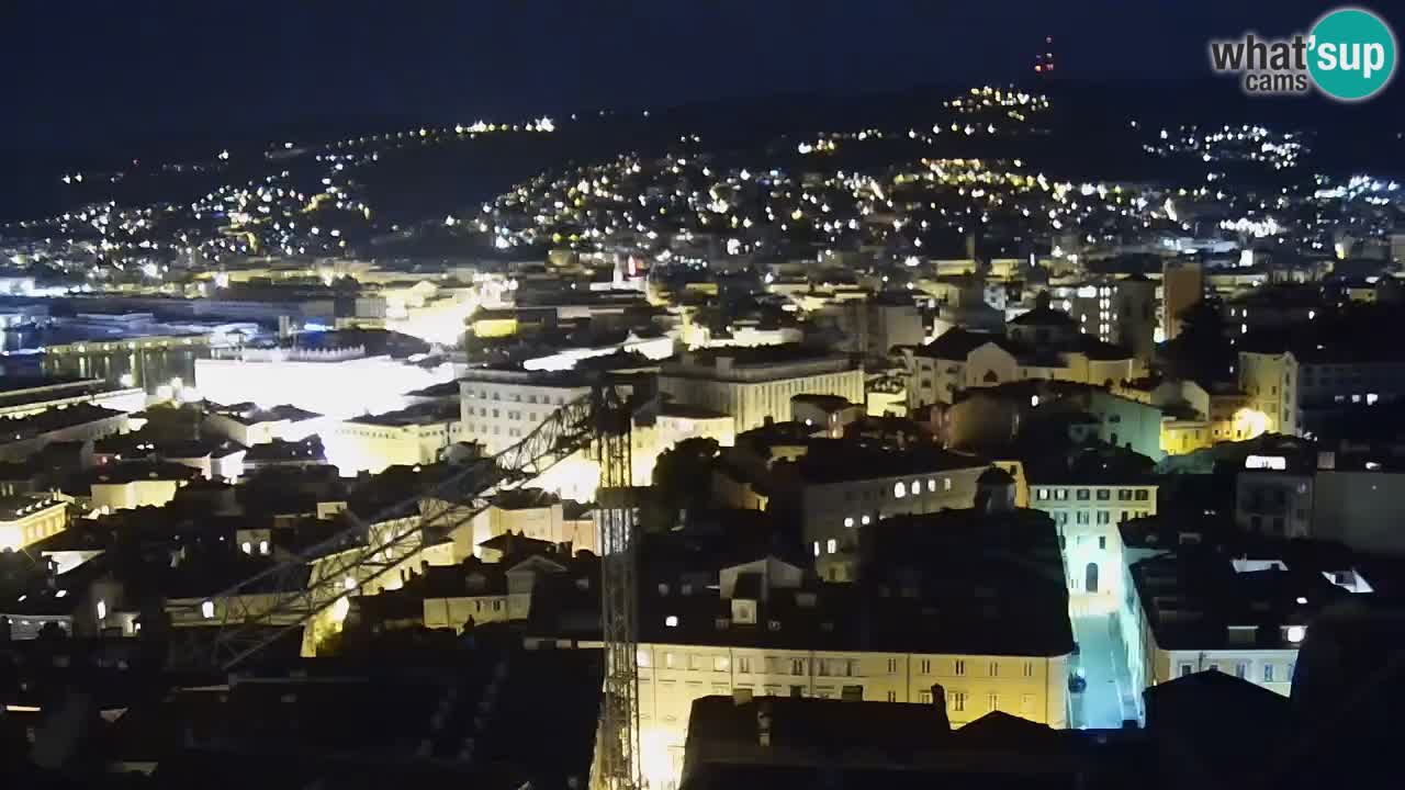 Spletna kamera Trst – pogled s svetišča Monte Grisa