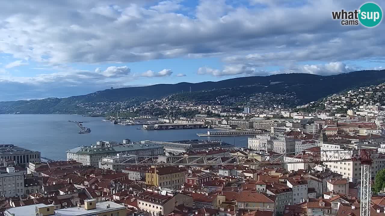 Webcam Trieste – Vue du sanctuaire Monte Grisa