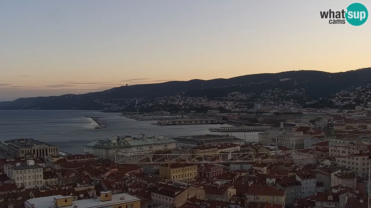 Webcam Trieste – Panorama dal Santuario Monte Grisa