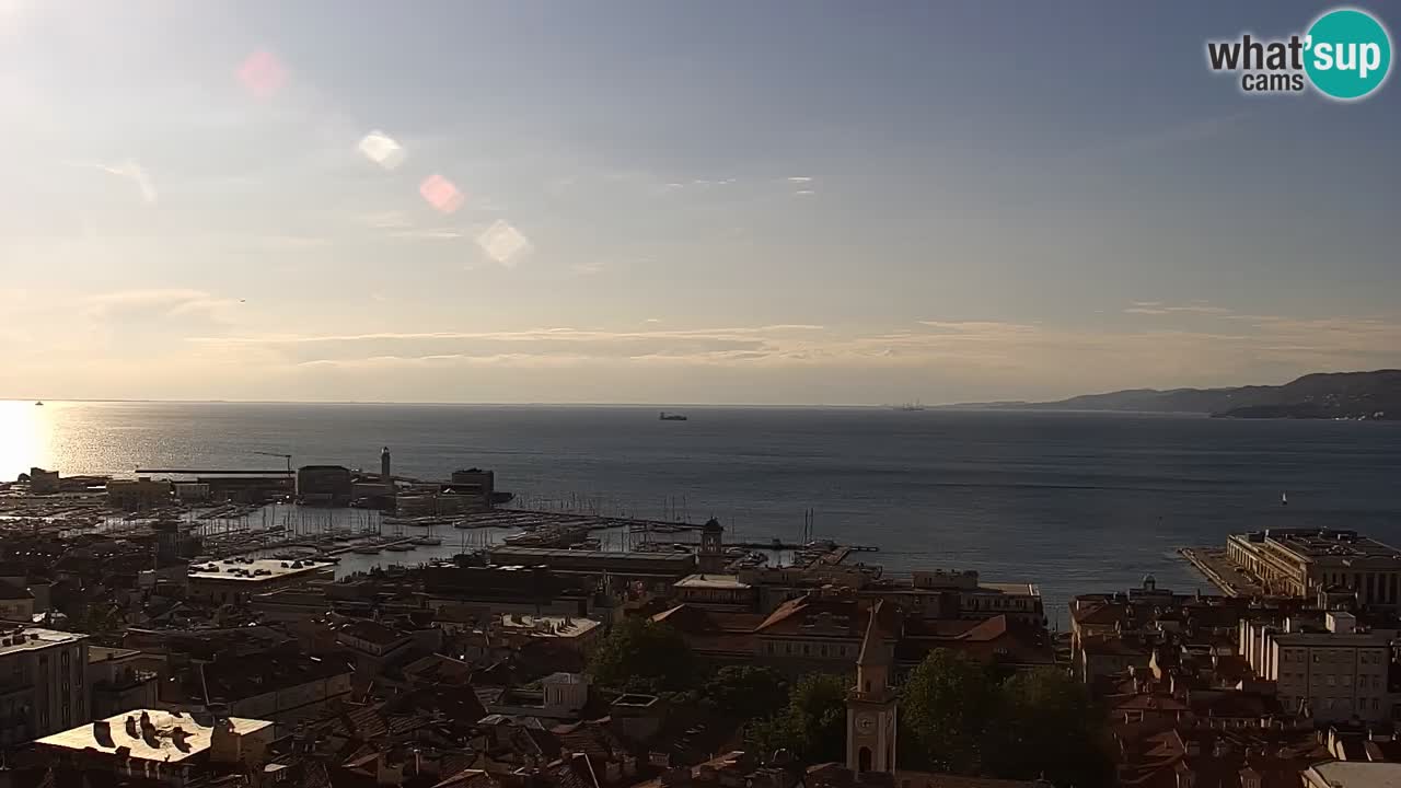 Webcam Trieste – Panorama dal Santuario Monte Grisa