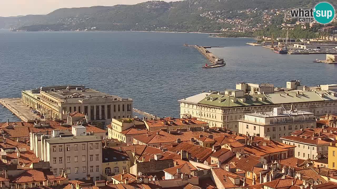 Web kamera Trst – pogled sa svetišta Monte Grisa