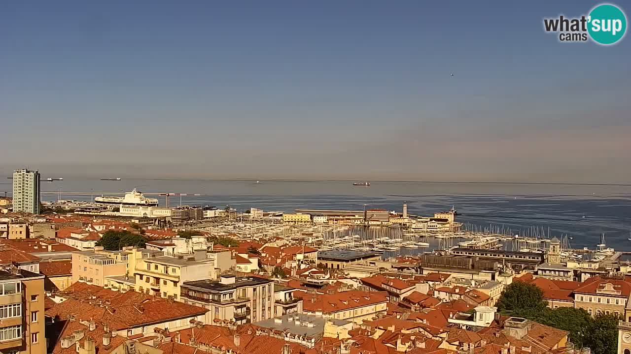 Webcam Trieste – Panorama dal Santuario Monte Grisa