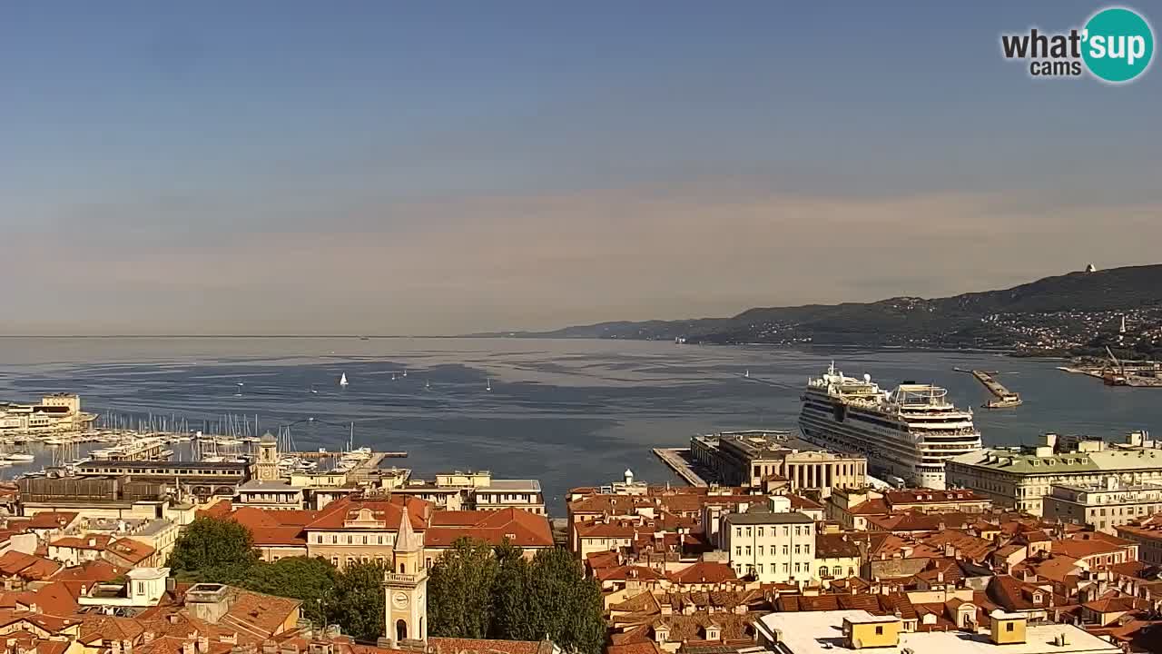 Web kamera Trst – pogled sa svetišta Monte Grisa