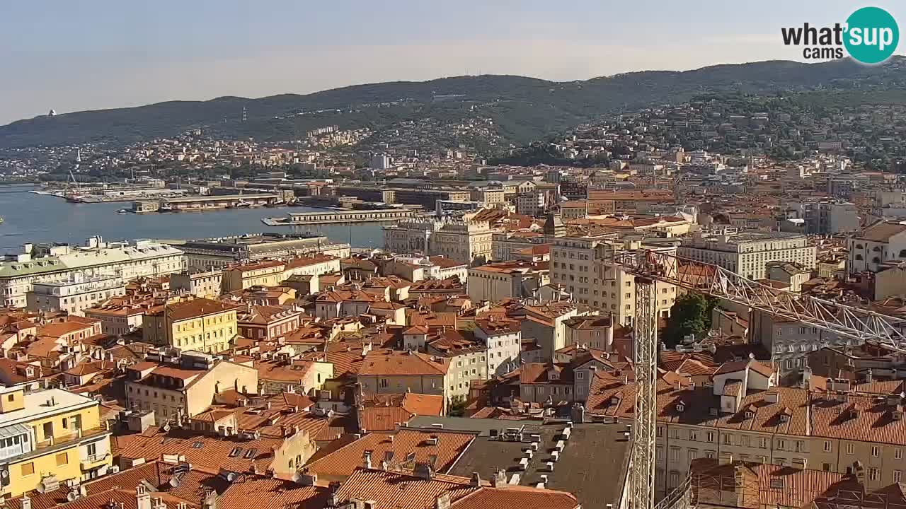Web kamera Trst – pogled sa svetišta Monte Grisa
