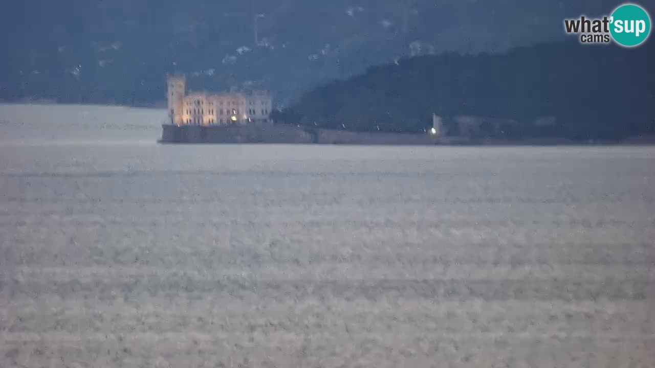 Webcam Trieste – Vue du sanctuaire Monte Grisa