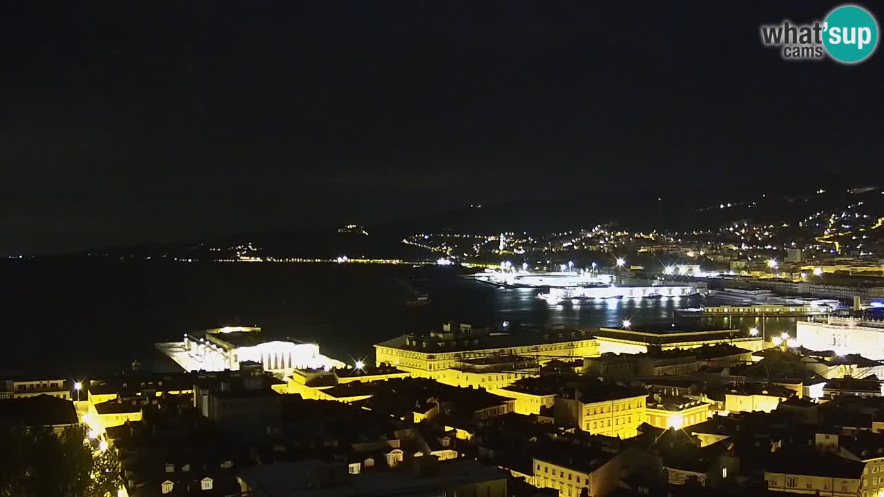 Web kamera Trst – pogled sa svetišta Monte Grisa