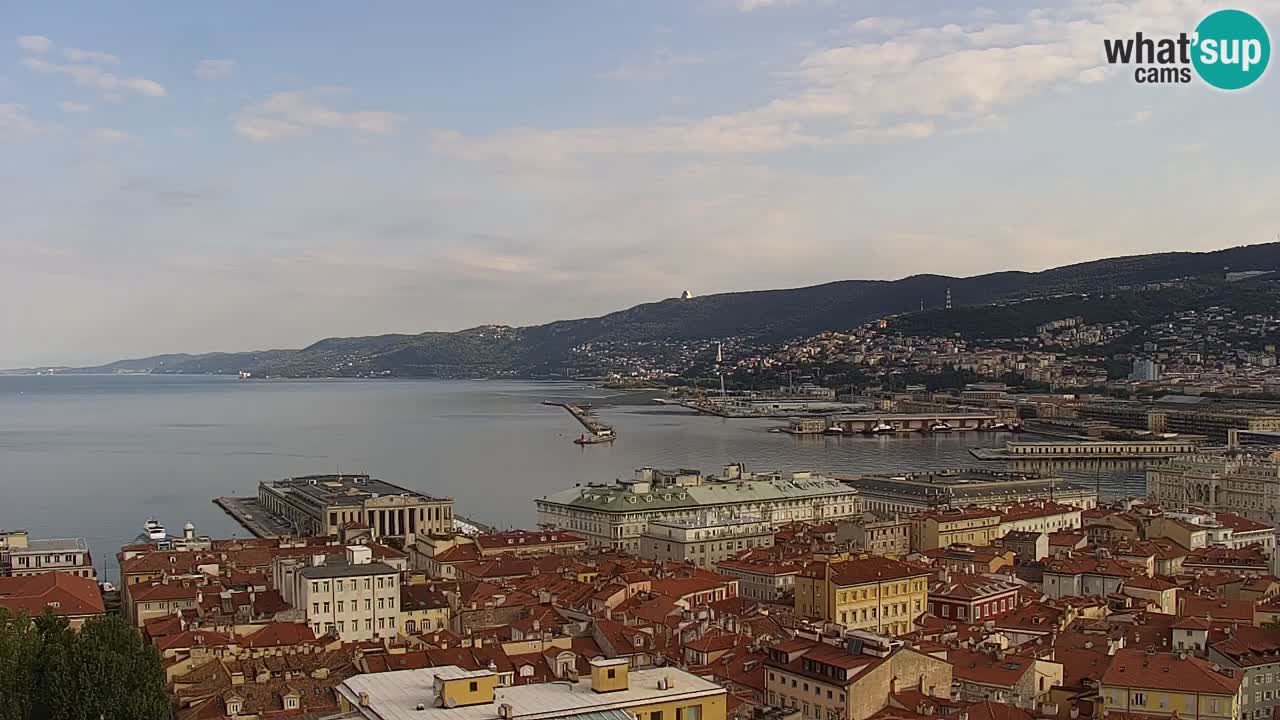 Web kamera Trst – pogled sa svetišta Monte Grisa