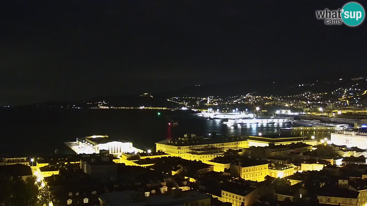Webcam Trieste – Vue du sanctuaire Monte Grisa