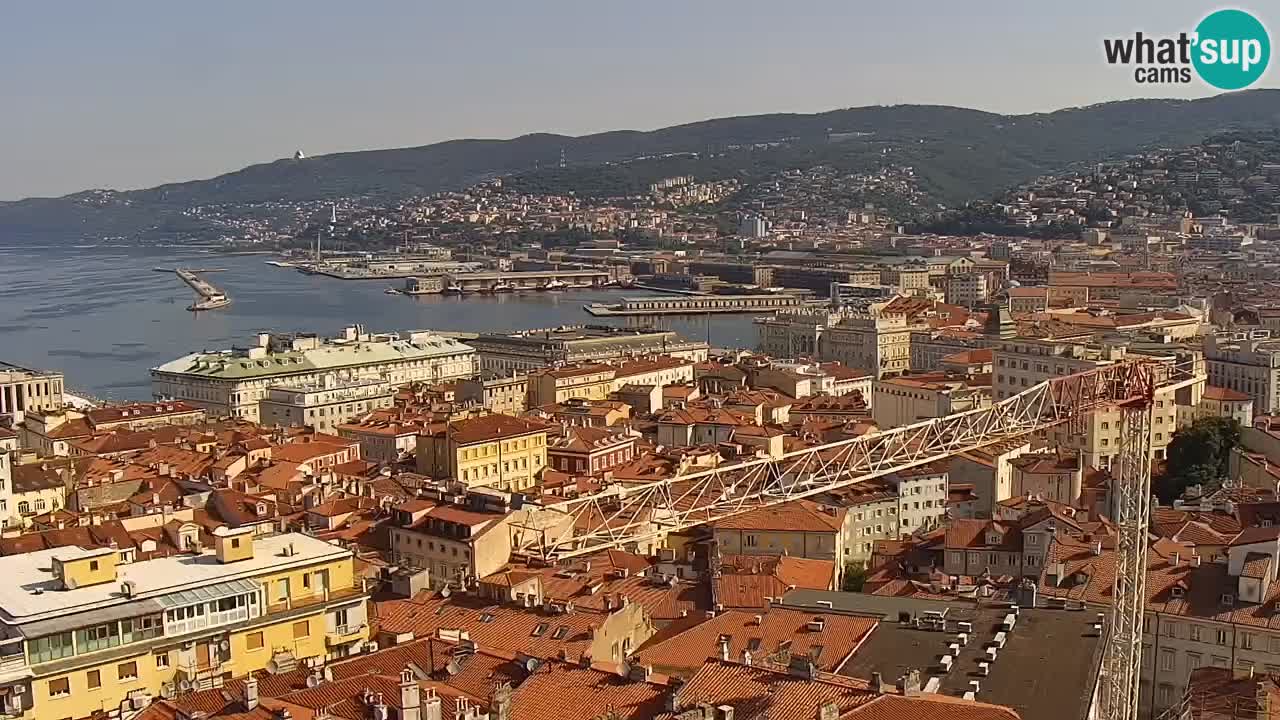 Webcam Trieste – Panorama dal Santuario Monte Grisa