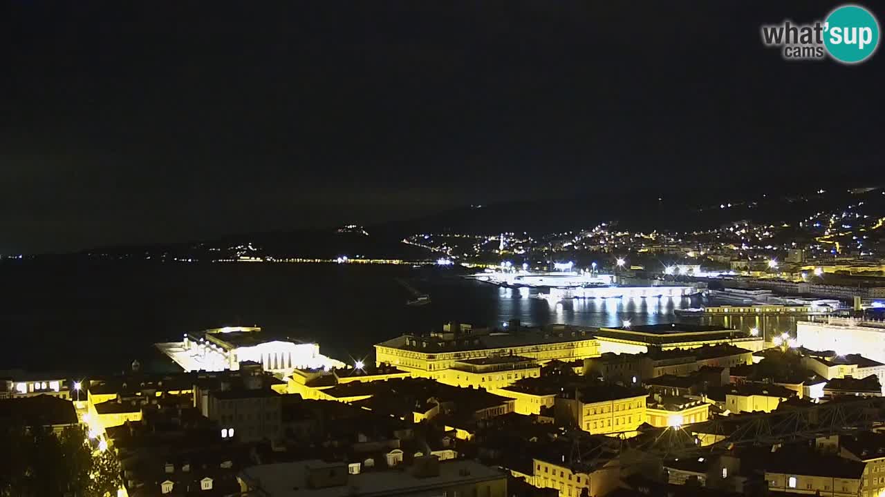 Web kamera Trst – pogled sa svetišta Monte Grisa