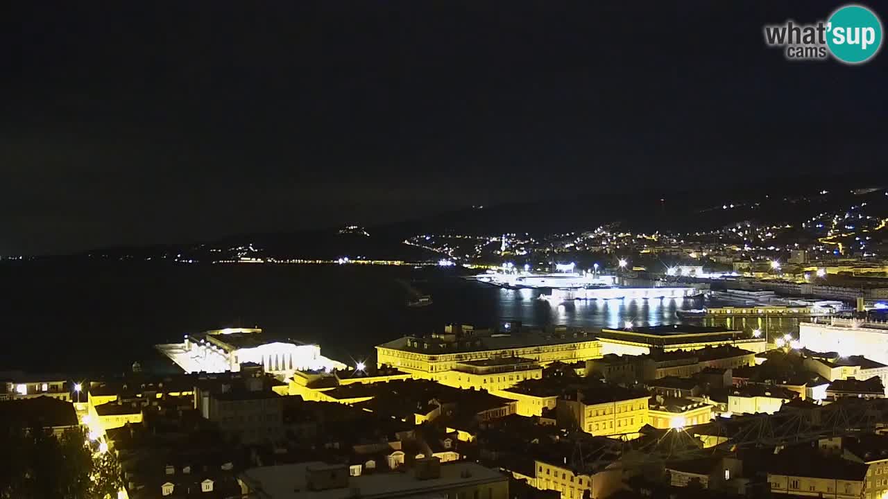 Web kamera Trst – pogled sa svetišta Monte Grisa