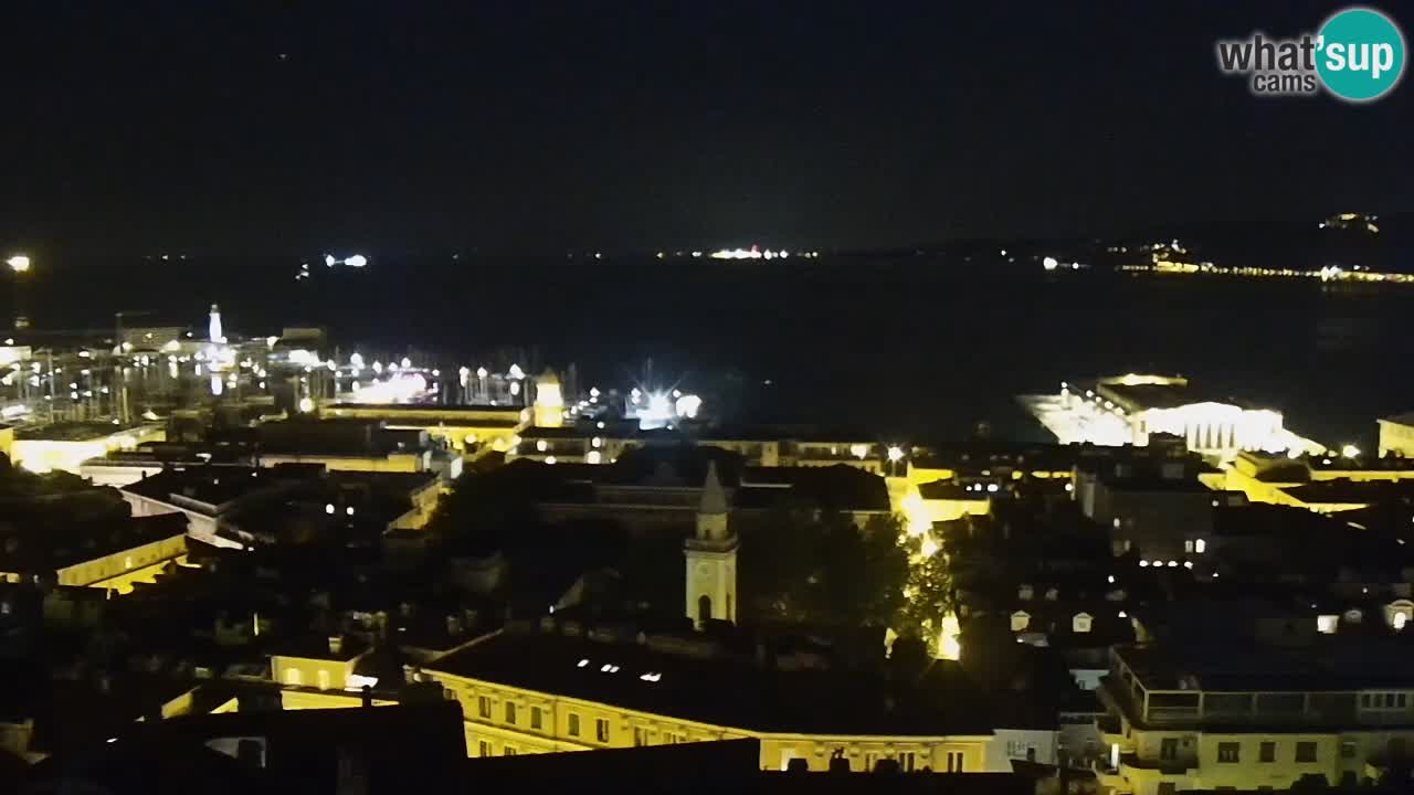 Web kamera Trst – pogled sa svetišta Monte Grisa