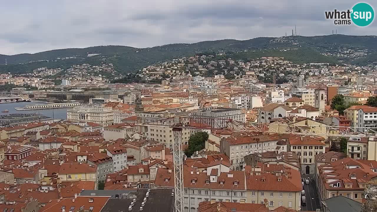 Web kamera Trst – pogled sa svetišta Monte Grisa