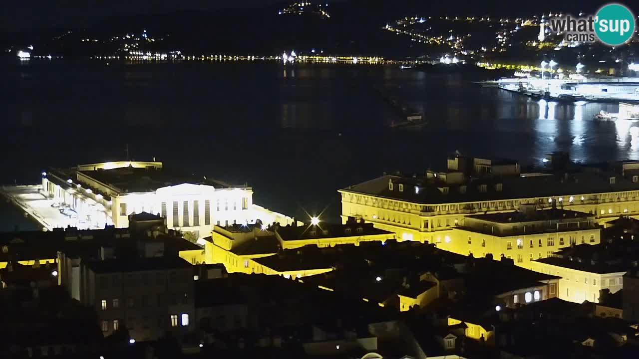 Webcam Trieste – Vue du sanctuaire Monte Grisa