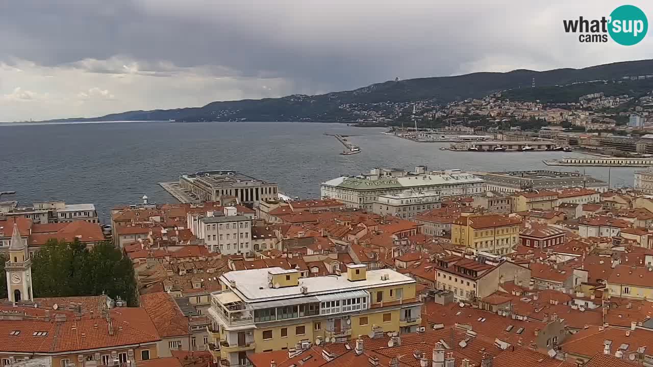 Webcam Trieste – Panorama dal Santuario Monte Grisa