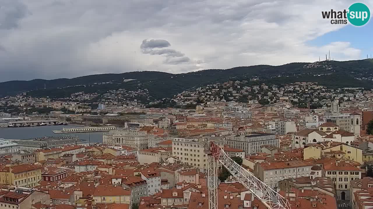 Web kamera Trst – pogled sa svetišta Monte Grisa