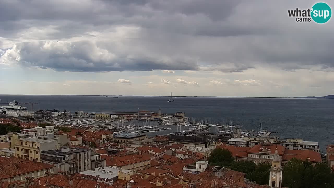 Web kamera Trst – pogled sa svetišta Monte Grisa